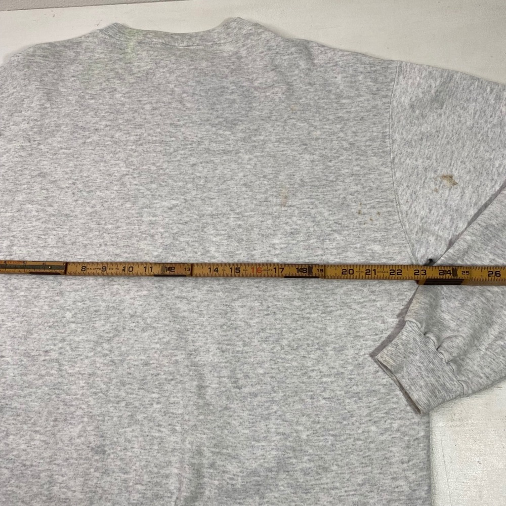 Vintage Planet Hollywood Beverly Hills Sweatshirt Gray XL Made in USA 90s Crew - Picture 15 of 16